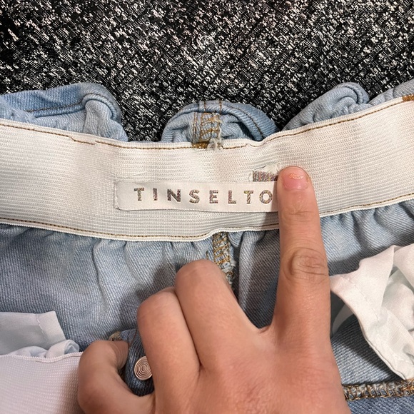 Cut off blue Jean shorts - Picture 2 of 4